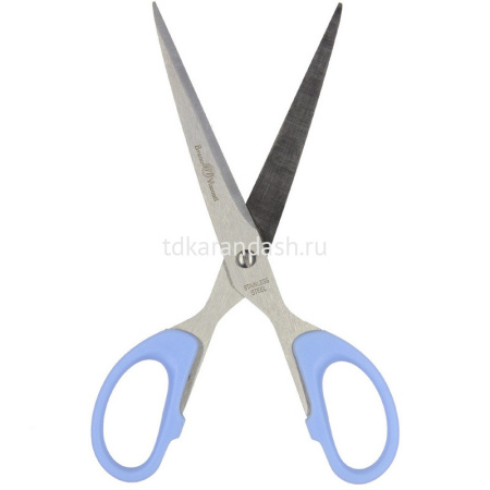 Ножницы 18см "Slimcut. Zefir" сталь, особопрочные ручки пластик 60-0010 от магазина "Карандаш"