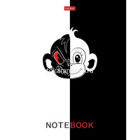 Тетрадь А5 48л клетка "Alter ego" на скобе 5 дизайнов 088931 от магазина "Карандаш"