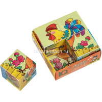 Умные кубики 4шт. "Кто живёт в сказке" 978-5-8112-8017-9 от магазина "Карандаш"