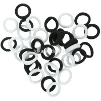 Резинка для волос 5,5см 6 шт. 2 цвета Y6569-18 от магазина "Карандаш"