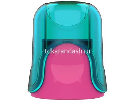 Точилка 2 отв. "U-touch" с контейнером, пластик, цвет ассорти ER01100 от магазина "Карандаш"
