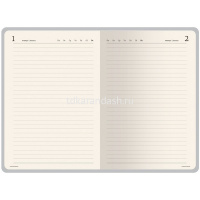 Ежедневник полудатированный А5 "Profi" 416стр., черный, золотой срез, искусственная кожа 3-073/02 от магазина "Карандаш"