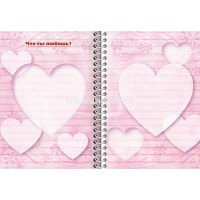 Блокнот А6 32л "Идеи, творчество, мечты" твердая обложка, на гребне 076421 от магазина "Карандаш"