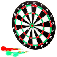 Дартс игольчатый d=29см, черный (6 дротиков) XJ2444 от магазина "Карандаш"