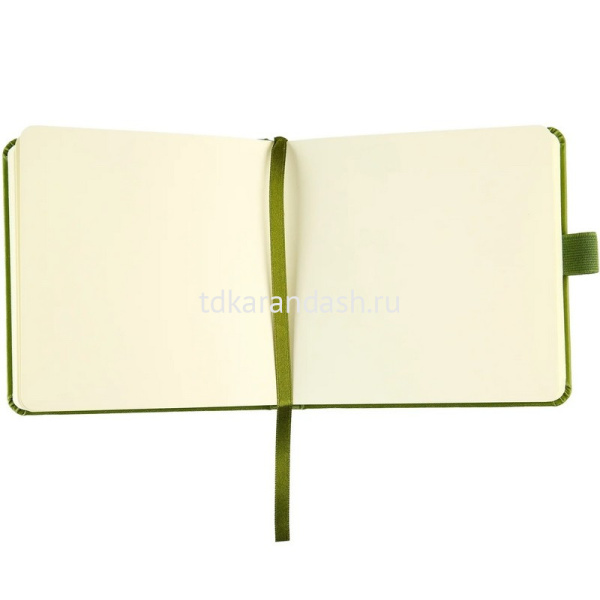 Скетчбук 12х12см 80л 140г/м2 оливковый, на резинке, твердая обложка "Sketchmarker" 24230702SM от магазина "Карандаш"
