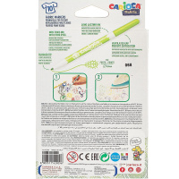 Фломастеры 10 цветов "Fabric Liner" для ткани, несмываемые, картон 42909 от магазина "Карандаш"