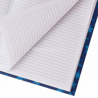 Бизнес-блокнот А6 64л "Девочка и щенок" клетка/линия, твердый переплет глянцевая ламинация 072145 от магазина "Карандаш"