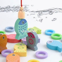 Картинка Игра логическая "Рыбалка-Пирамидка-Пазл" 48,5х19,5см 27 деталей дерево XJ4129 от магазина "Карандаш" Игра логическая "Рыбалка-Пирамидка-Пазл" 48,5х19,5см 27 деталей дерево XJ4129 от магазина "Карандаш"