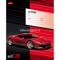 Тетрадь А5 12л клетка "Best Cars" на скобе, 5 дизайнов 12Т5В1/062623 от магазина "Карандаш"