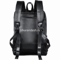 Рюкзак 41х29х19см, 750гр, 1 отделение, 3 кармана, материал Oxford с отливом, черный ВР89833 от магазина "Карандаш"