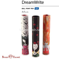 Ручка шариковая "DreamWrite. Принцессы" 0,7мм синяя, в футляре, 3 вида 20-0264/07 от магазина "Карандаш"