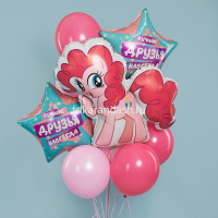 Шар воздушный 74см(29") Фигура "Лошадка Пинки Пай" фольга L219 от магазина "Карандаш"
