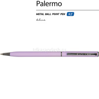 Ручка шариковая "Palermo" 0,7мм синяя, автомат, корпус сиреневый, металл 20-0250/10 от магазина "Карандаш"