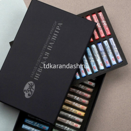 Пастель 60 цветов "Мастер Класс" круглая 253412004 от магазина "Карандаш"