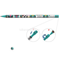 Карандаш цанговый 2,0мм "ColorTouch. Ornament" HB с точилкой, пластик 50836 от магазина "Карандаш"