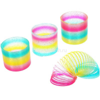 Спираль "Радуга" 6,5х6,5см с блестками T92-D520/B1028-TM от магазина "Карандаш"