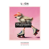 Тетрадь А5 48л клетка "Узнай себя! Lucia Heffernan" на скобе 5 дизайнов 48Т5В1/086739 от магазина "Карандаш"