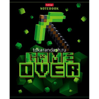 Тетрадь А5 48л клетка "Для мальчиков" на скобе 3D лак матовая ламинация 5 дизайнов 075715 от магазина "Карандаш"