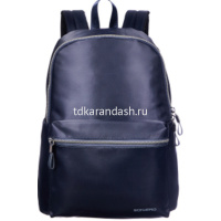 Рюкзак 41х29х19см, 650гр, 1 отделение, 1 карман, материал Oxford с отливом, синий ВР89830 от магазина "Карандаш"