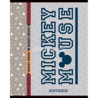 Тетрадь А5 24л клетка "Микки Маус" на скобе 5 дизайнов 24Т5лВ1/058472 от магазина "Карандаш"