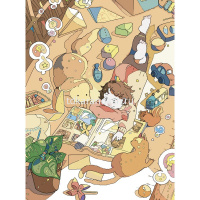 Раскраска "Нарано. Волшебный мир аниме. Мальчик" 80стр. 978-5-00141-199-4 от магазина "Карандаш"