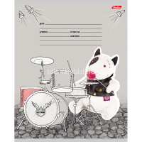 Тетрадь А5 18л клетка "Четыре с хвостиком-Выпуск №2" на скобе 5 дизайнов 18Т5В1/052097 от магазина "Карандаш"