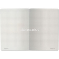 Тетрадь А5 40л клетка "Flora. Лесный ягоды" прошитый блок матовая ламинация Soft Touch 7-40-001/169 от магазина "Карандаш"