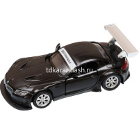 Машина "BMW Z4 GT3" черная, инерционная, металл 17,5см (свет, звук, откр.двери) JB1200132 от магазина "Карандаш"