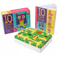 Умные кубики 12шт. "Контуры. 50 игр для развития интеллекта" 978-5-8112-7112-2 от магазина "Карандаш"