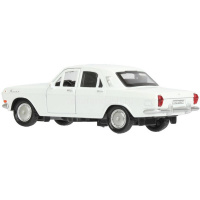 Машина "Газ-2401 Волга" белая, инерционная, металл 12см (открывающиеся двери) 2401-12-WH от магазина "Карандаш"