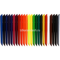 Карандаши 24 цвета "Color&apos;Peps Infinity" трехгранные пластик, ударопрочный грифель, картон 861601 от магазина "Карандаш"