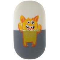 Ластик "HappyGraphix. Монстрики" овальный 4 вида 42-0049 от магазина "Карандаш"