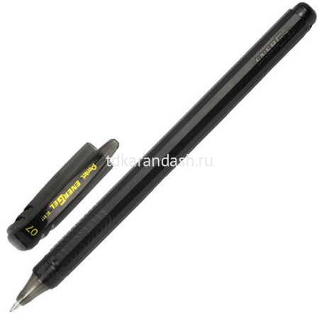 Ручка гелевая "Energel" 0,7мм черная, корпус черный BL417-AX от магазина "Карандаш"