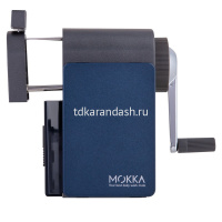 Точилка механическая 2 отв. 83х68х134мм + ручная металл, 2 цвета ER10234 от магазина "Карандаш"