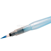 Кисть синтетика с резервуаром круглая  тонкая в блистере XFRH/1-F от магазина "Карандаш"