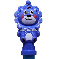 Мыльные пузыри "Лев" 38см, 5 отверстий, 3 цвета Y11175-24 от магазина "Карандаш"