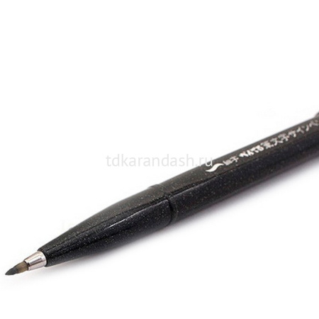 Фломастер-кисть для каллиграфии "Brush Sign Pen Fine" черный XSES15NFA от магазина "Карандаш"