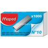 Скобы №10 1000шт. оцинкованные, в картонной коробке 324105