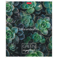 Тетрадь А5 96л клетка "MOREgreen" на скобе 5 дизайнов 96Т5В1/057316 от магазина "Карандаш"